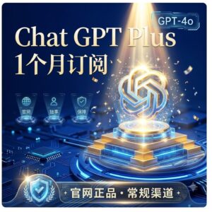 Chat GPT Plus 订阅充值价格